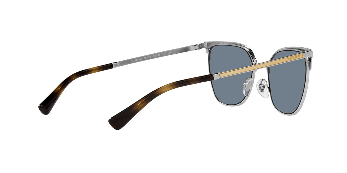 Vogue 0VO4248S 305/2V 53 Top Gold/Silver/ Polarised Dark Blue 53 / Plastic / Metal