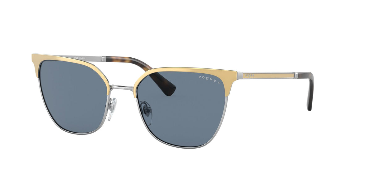 Vogue 0VO4248S 305/2V 53 Top Gold/Silver/ Polarised Dark Blue 53 / Plastic / Metal