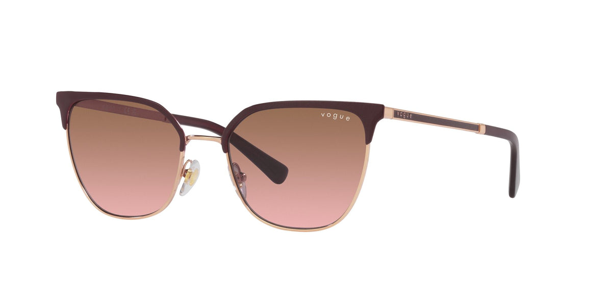 Vogue 0VO4248S 517014 53 Top Bordeaux/Rose Gold/ Pink Gradient Brown 53 / Plastic / Metal