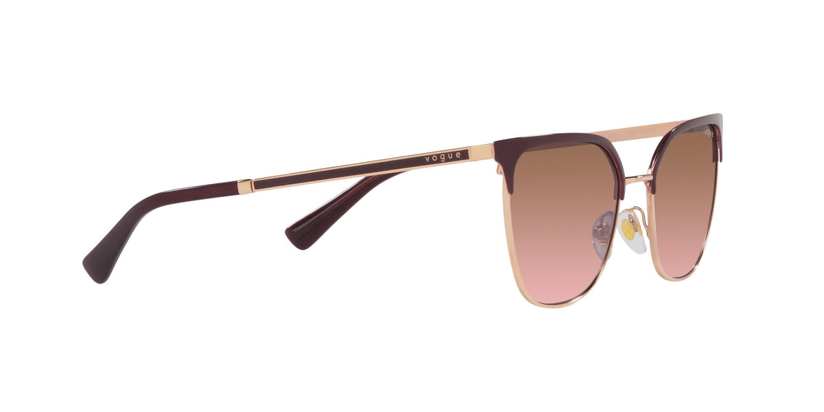 Vogue 0VO4248S 517014 53 Top Bordeaux/Rose Gold/ Pink Gradient Brown 53 / Plastic / Metal