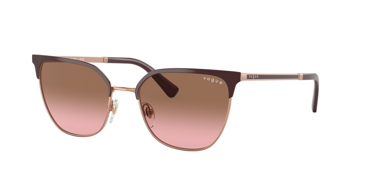 Vogue 0VO4248S 517014 53 Top Bordeaux/Rose Gold/ Pink Gradient Brown 53 / Plastic / Metal