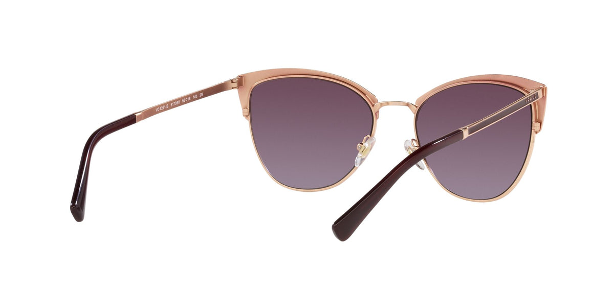Vogue 0VO4251S 51708H 55 Top Bordeaux/Rose Gold/ Gradient Violet 55 / Plastic / Metal
