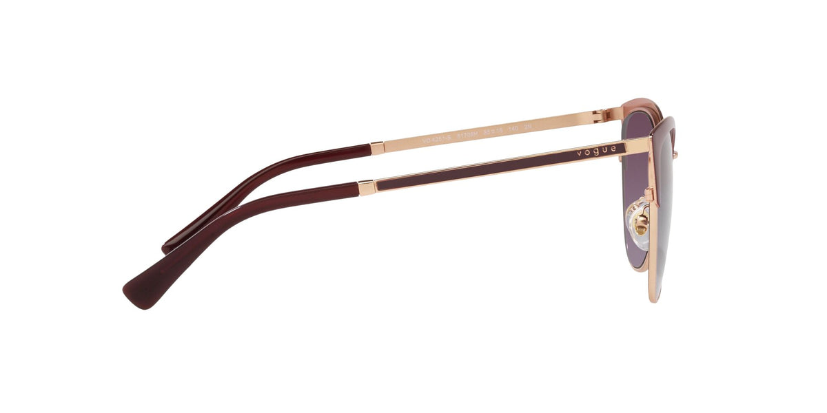 Vogue 0VO4251S 51708H 55 Top Bordeaux/Rose Gold/ Gradient Violet 55 / Plastic / Metal