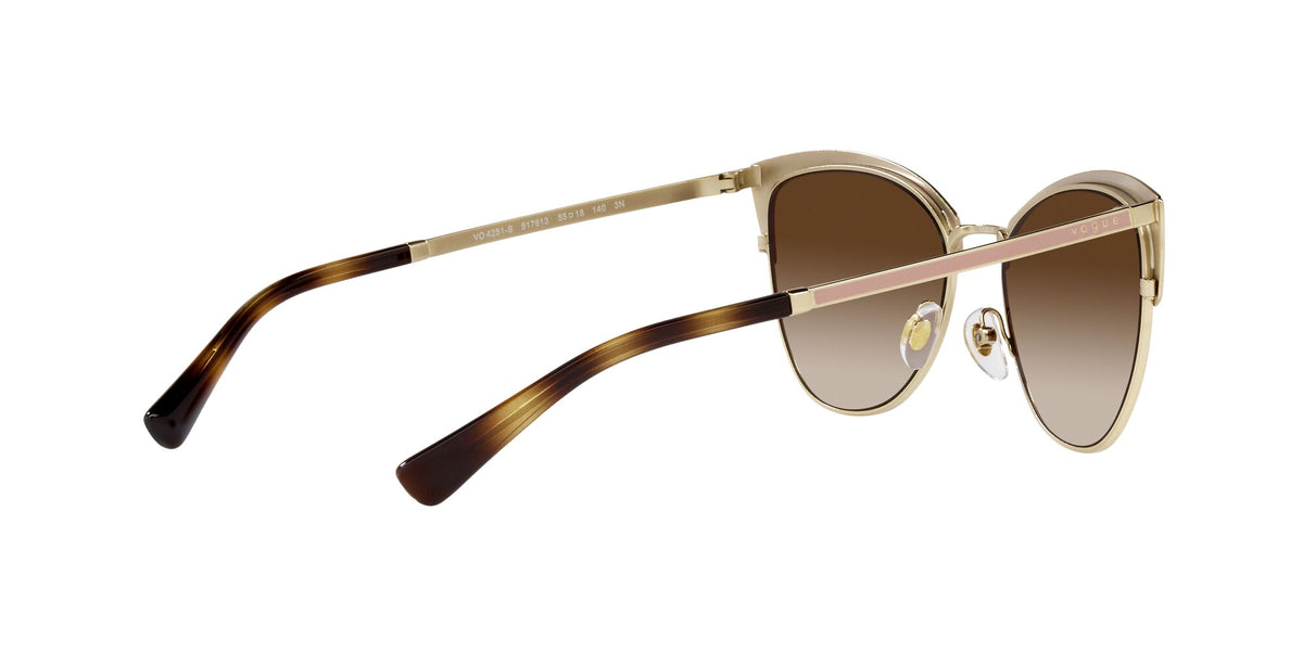 Vogue 0VO4251S 517613 55 Top Beige/Pale Gold/ Gradient Brown 55 / Plastic / Metal