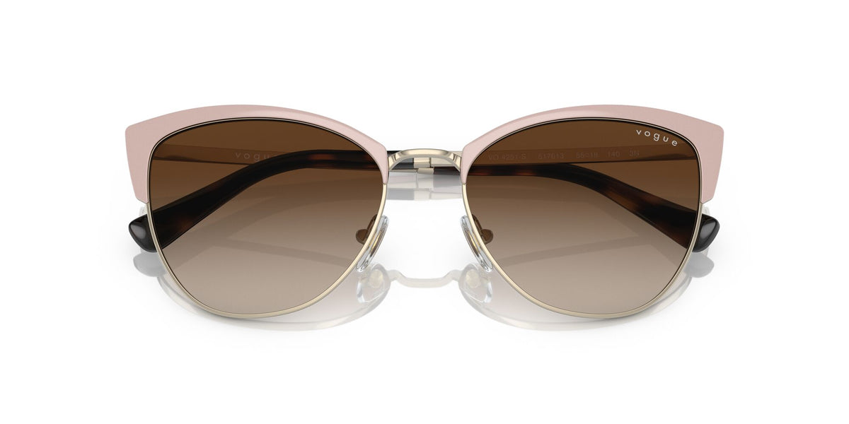 Vogue 0VO4251S 517613 55 Top Beige/Pale Gold/ Gradient Brown 55 / Plastic / Metal
