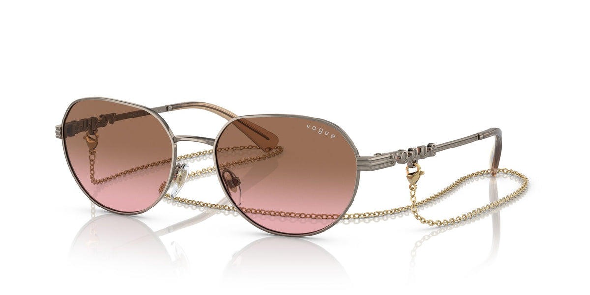 Vogue 0VO4254S 513814 53 Light Brown/ Pink Gradient Brown 53 / Plastic / Metal