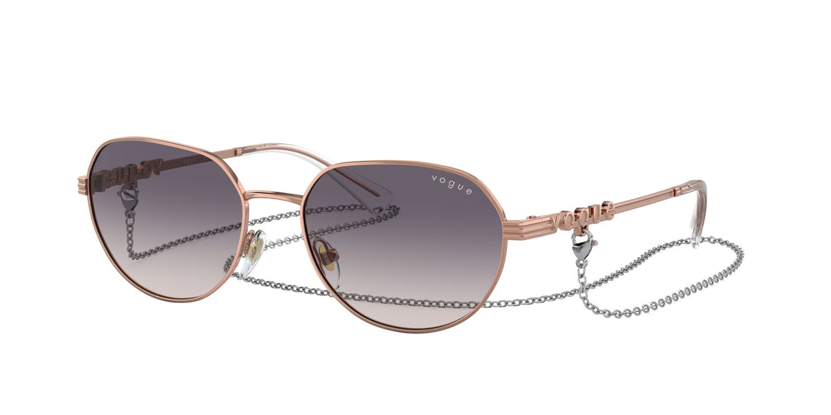 VO 4254S Vogue  Rose Gold / Pink Gradient Dark Grey 51 51 / Polycarbonate / Metal / Metal