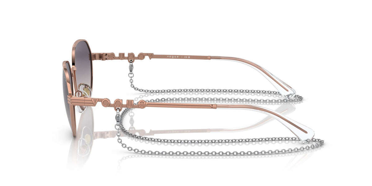VO 4254S Vogue  Rose Gold / Pink Gradient Dark Grey 51 51 / Polycarbonate / Metal / Metal