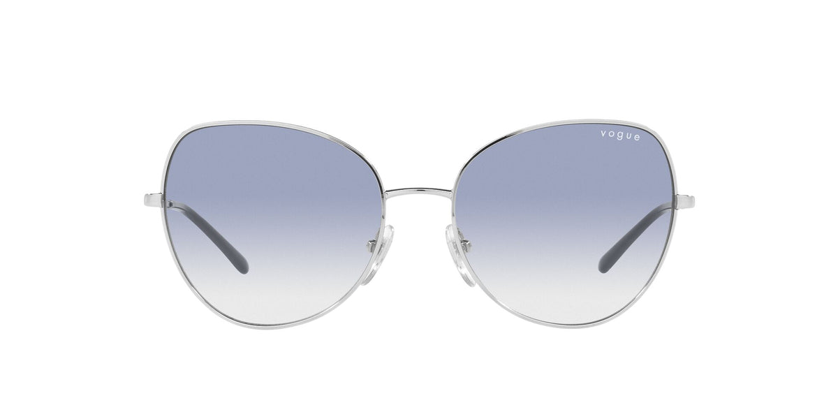 Vogue 0VO4255S 323/19 56 Silver/ Clear Gradient Light Blue 56 / Plastic / Metal