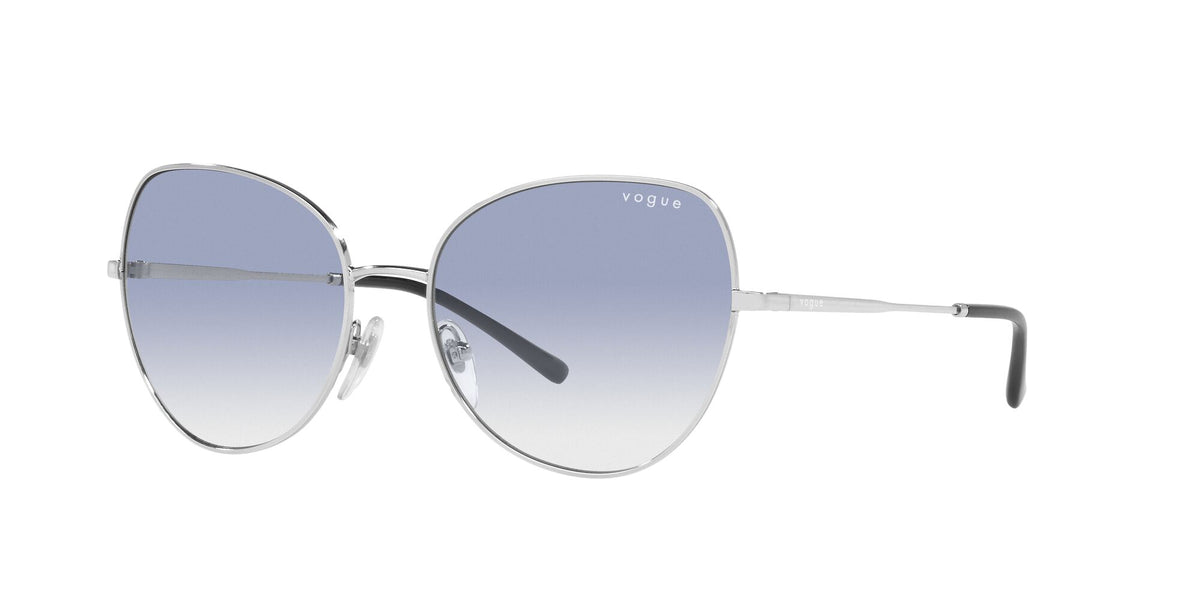 Vogue 0VO4255S 323/19 56 Silver/ Clear Gradient Light Blue 56 / Plastic / Metal