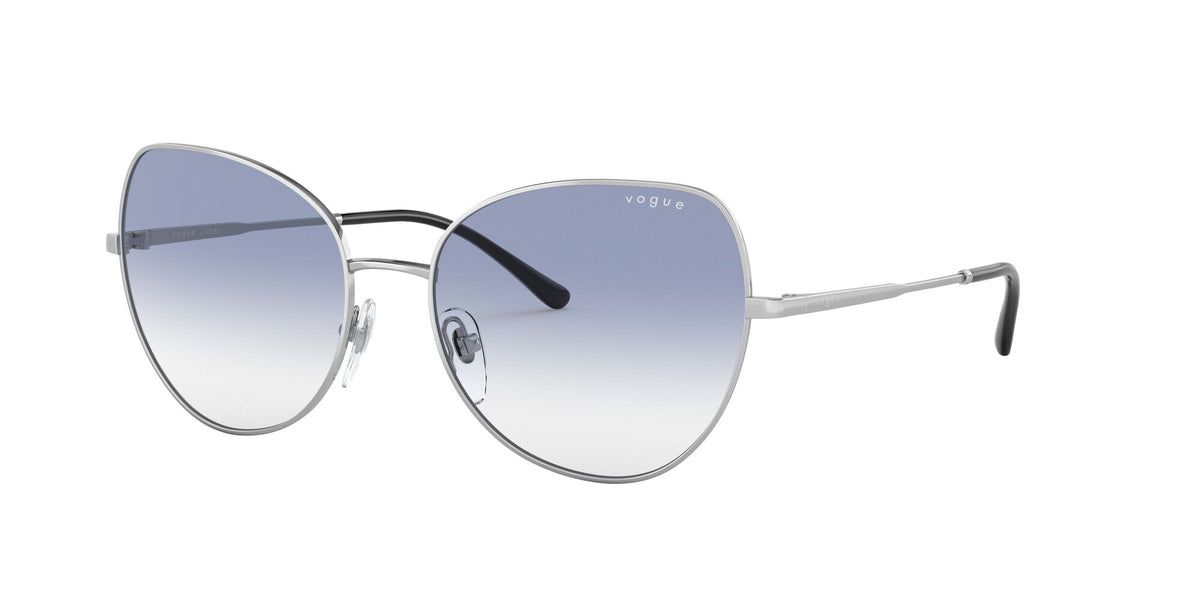 Vogue 0VO4255S 323/19 56 Silver/ Clear Gradient Light Blue 56 / Plastic / Metal