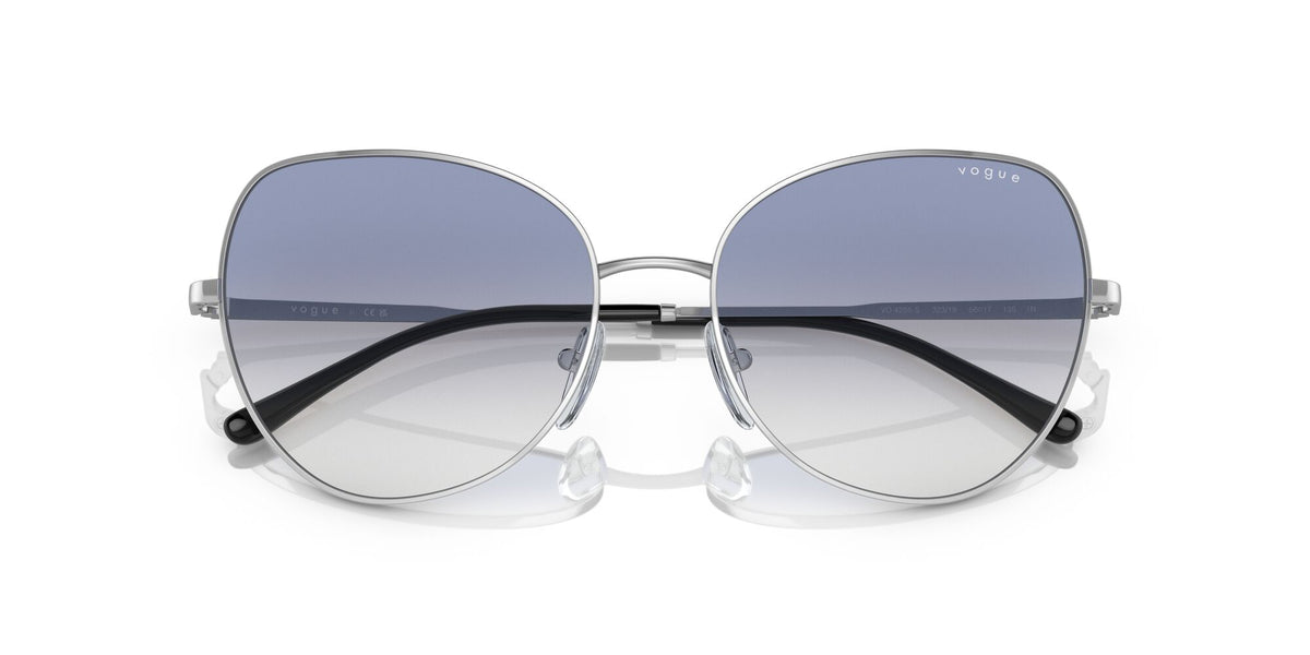 Vogue 0VO4255S 323/19 56 Silver/ Clear Gradient Light Blue 56 / Plastic / Metal
