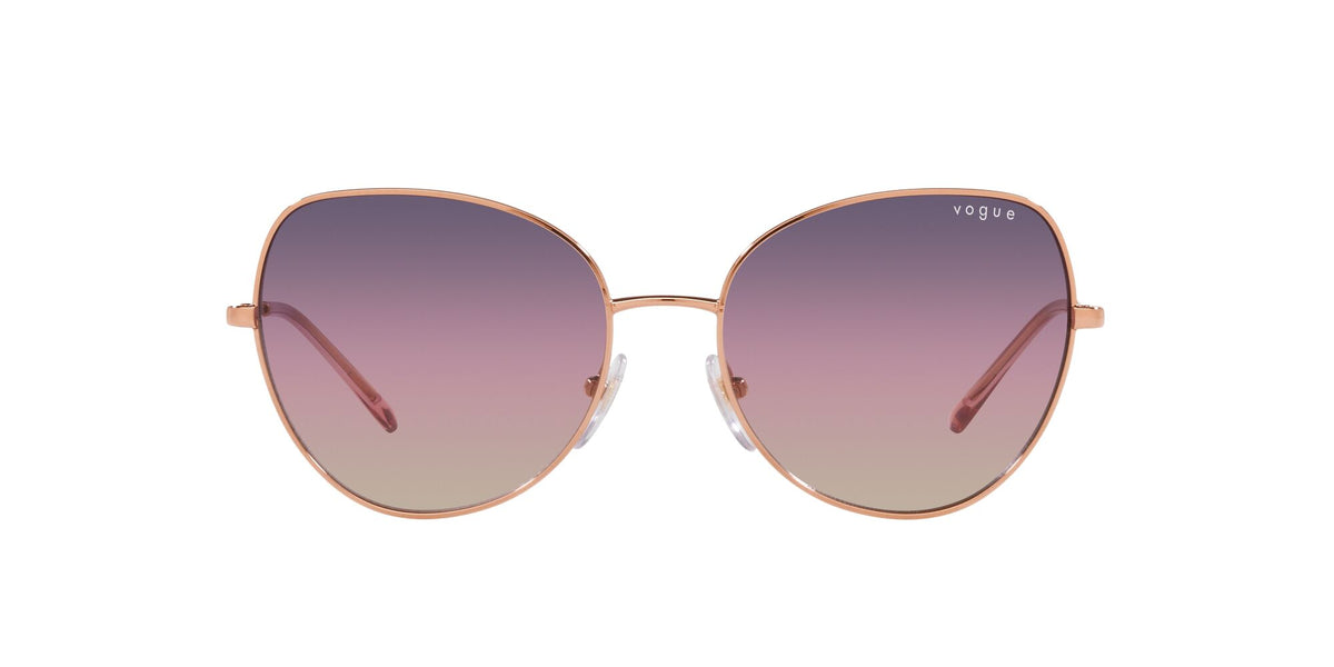 Vogue 0VO4255S 5152U6 56 Rose Gold/ Tri-Gradient Brown/Violet/Blue 56 / Plastic / Metal
