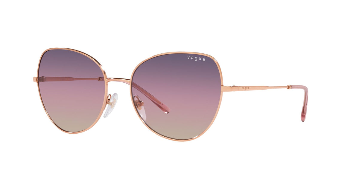 Vogue 0VO4255S 5152U6 56 Rose Gold/ Tri-Gradient Brown/Violet/Blue 56 / Plastic / Metal