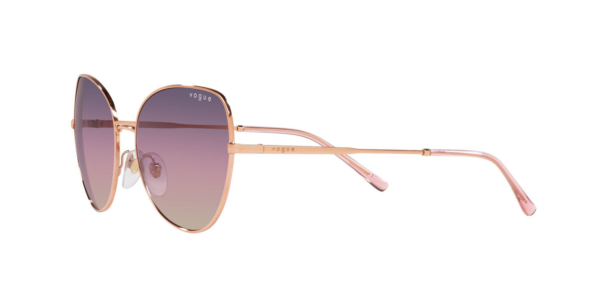Vogue 0VO4255S 5152U6 56 Rose Gold/ Tri-Gradient Brown/Violet/Blue 56 / Plastic / Metal