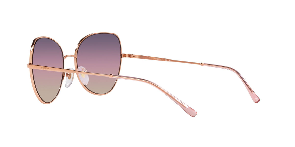 Vogue 0VO4255S 5152U6 56 Rose Gold/ Tri-Gradient Brown/Violet/Blue 56 / Plastic / Metal