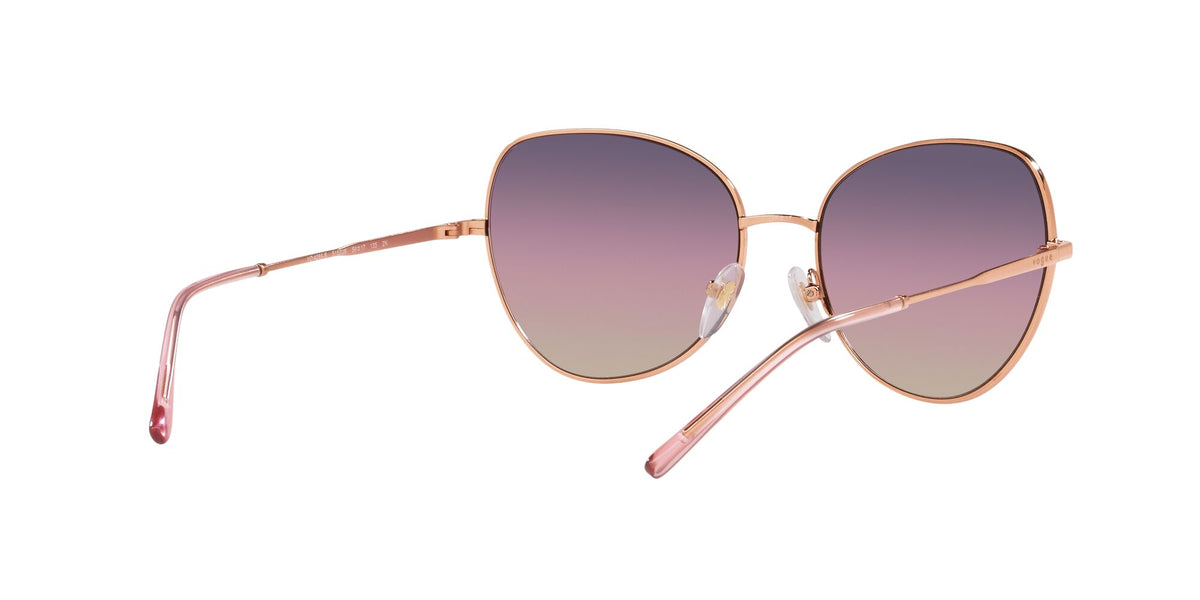 Vogue 0VO4255S 5152U6 56 Rose Gold/ Tri-Gradient Brown/Violet/Blue 56 / Plastic / Metal