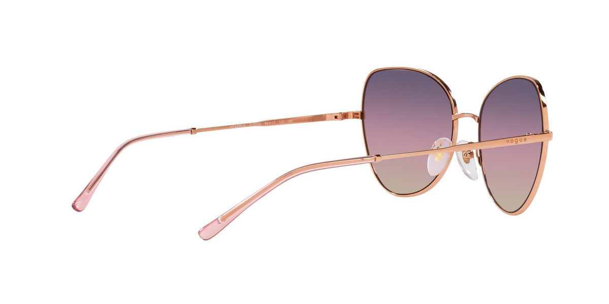 Vogue 0VO4255S 5152U6 56 Rose Gold/ Tri-Gradient Brown/Violet/Blue 56 / Plastic / Metal