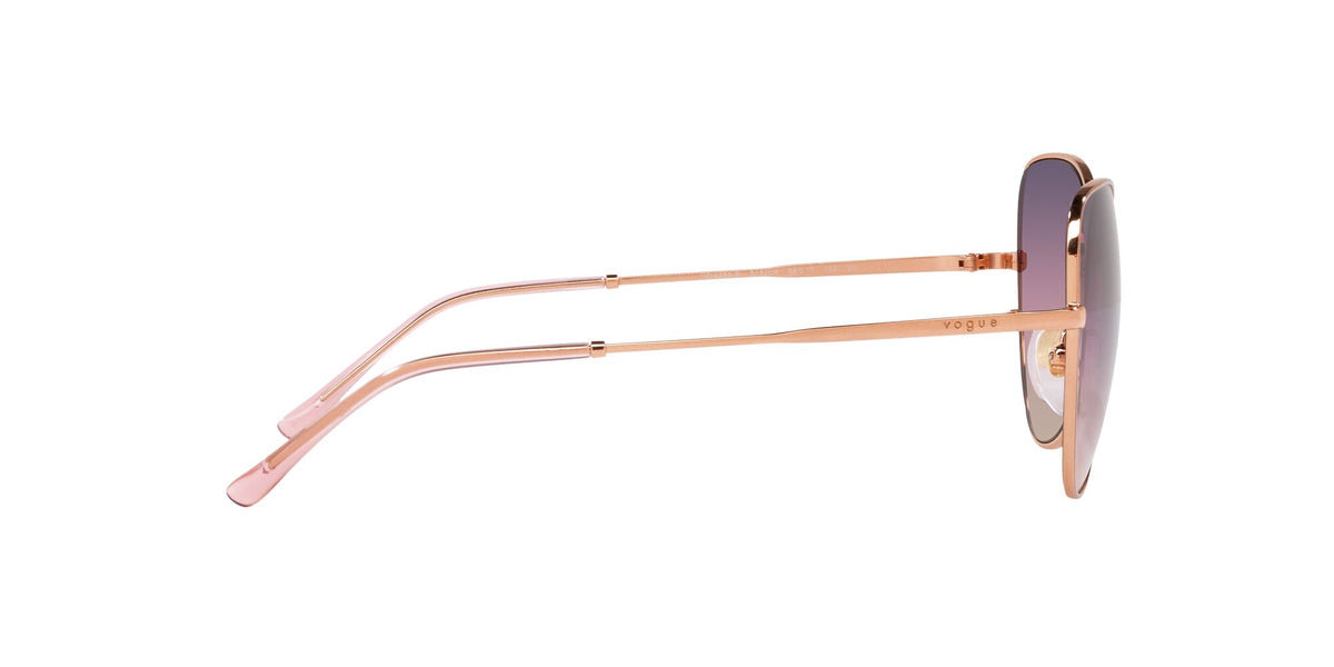 Vogue 0VO4255S 5152U6 56 Rose Gold/ Tri-Gradient Brown/Violet/Blue 56 / Plastic / Metal