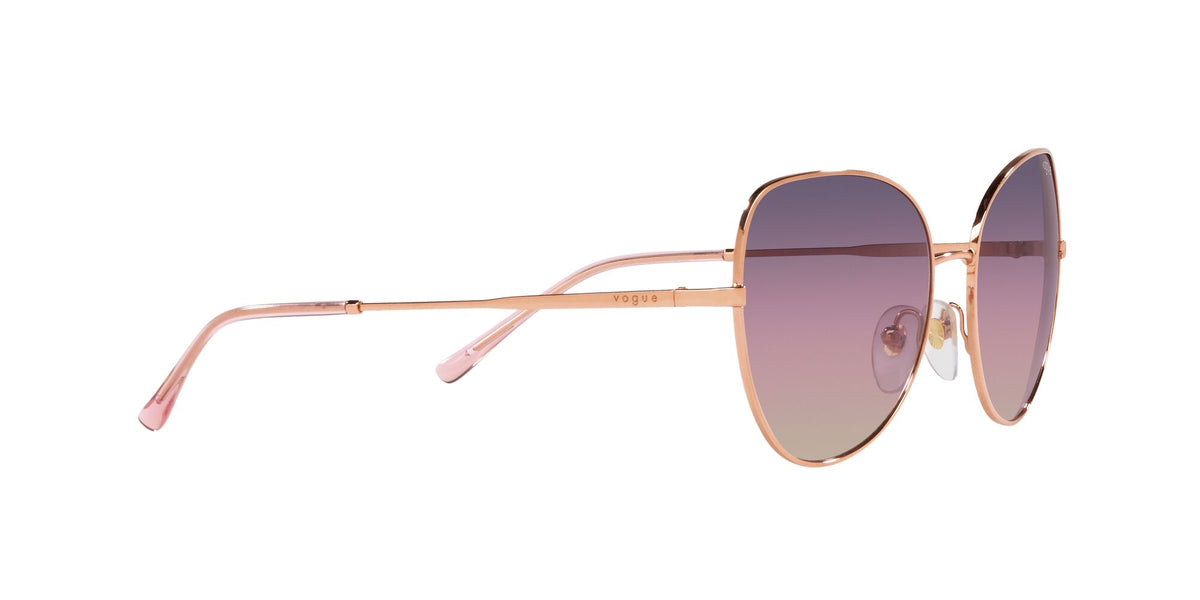 Vogue 0VO4255S 5152U6 56 Rose Gold/ Tri-Gradient Brown/Violet/Blue 56 / Plastic / Metal
