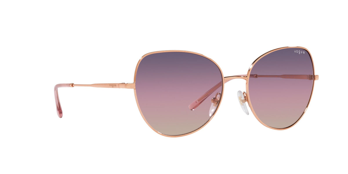 Vogue 0VO4255S 5152U6 56 Rose Gold/ Tri-Gradient Brown/Violet/Blue 56 / Plastic / Metal