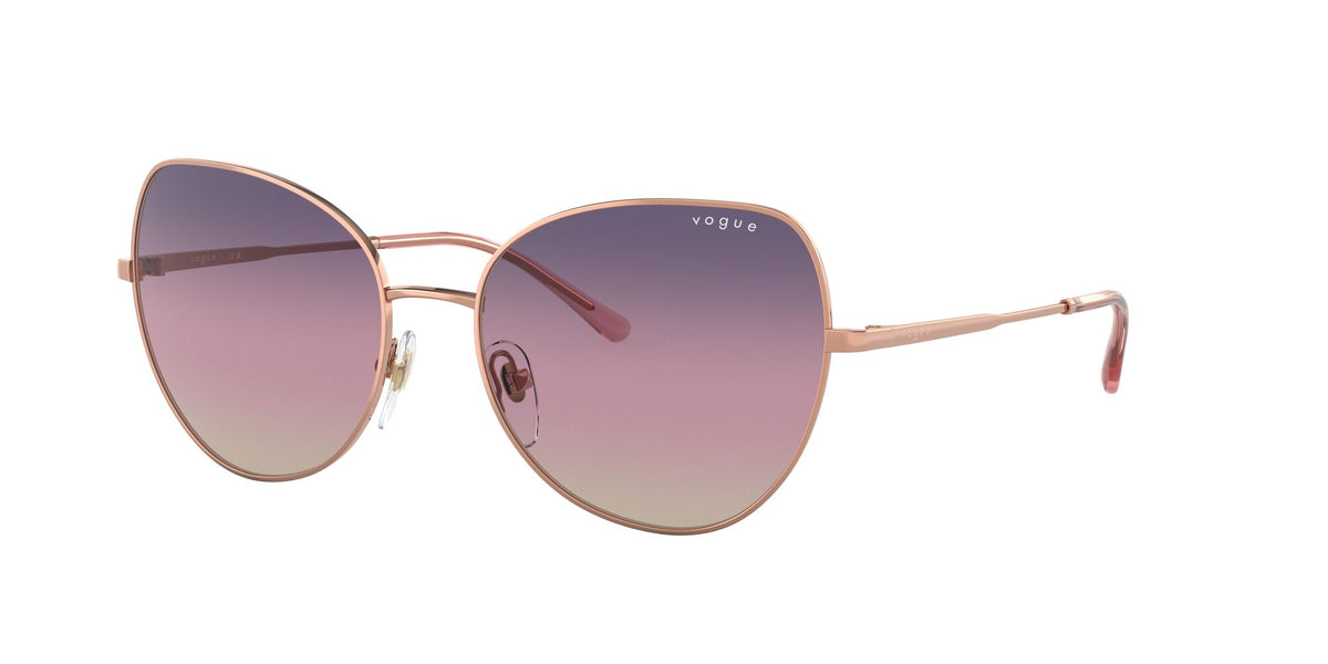 Vogue 0VO4255S 5152U6 56 Rose Gold/ Tri-Gradient Brown/Violet/Blue 56 / Plastic / Metal