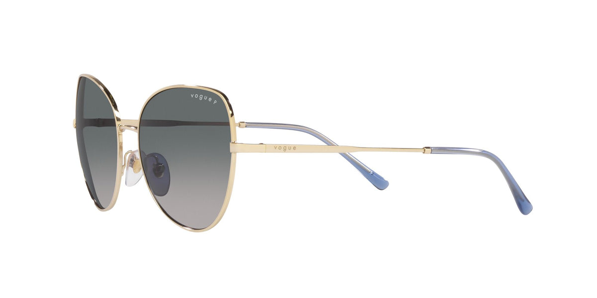Vogue 0VO4255S 848/8S 56 Pale Gold/ Polarised Grey Gradient Blue 56 / Plastic / Metal