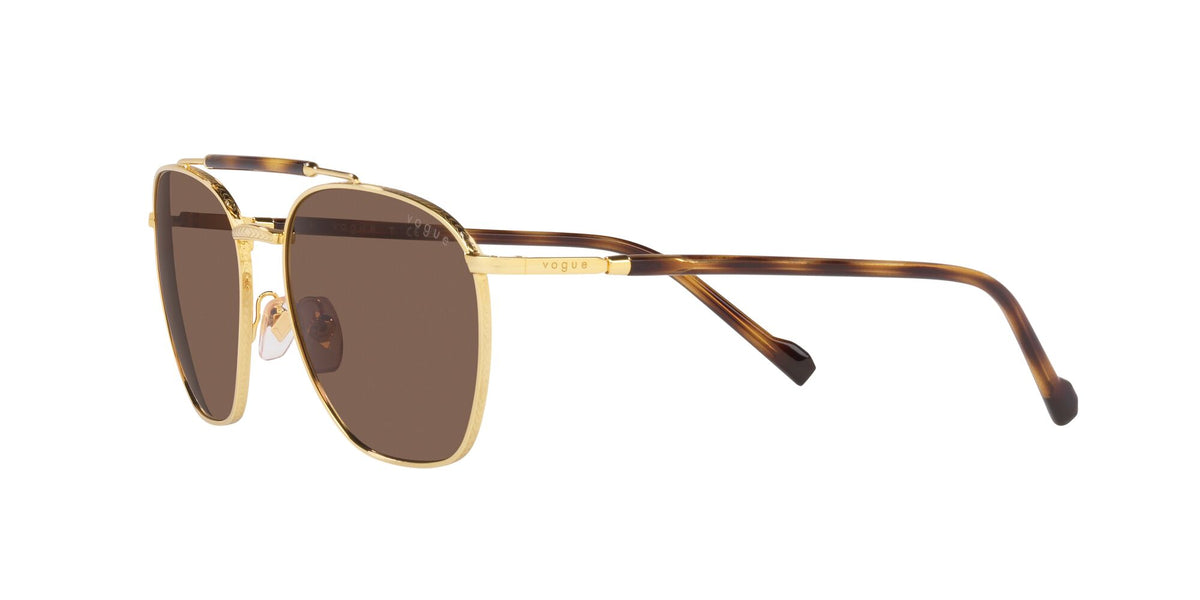 Vogue 0VO4256S 280/73 57 Gold/ Dark Brown 57 / Plastic / Plastic