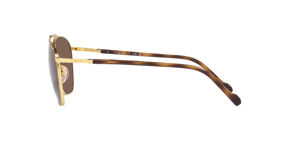 Vogue 0VO4256S 280/73 57 Gold/ Dark Brown 57 / Plastic / Plastic