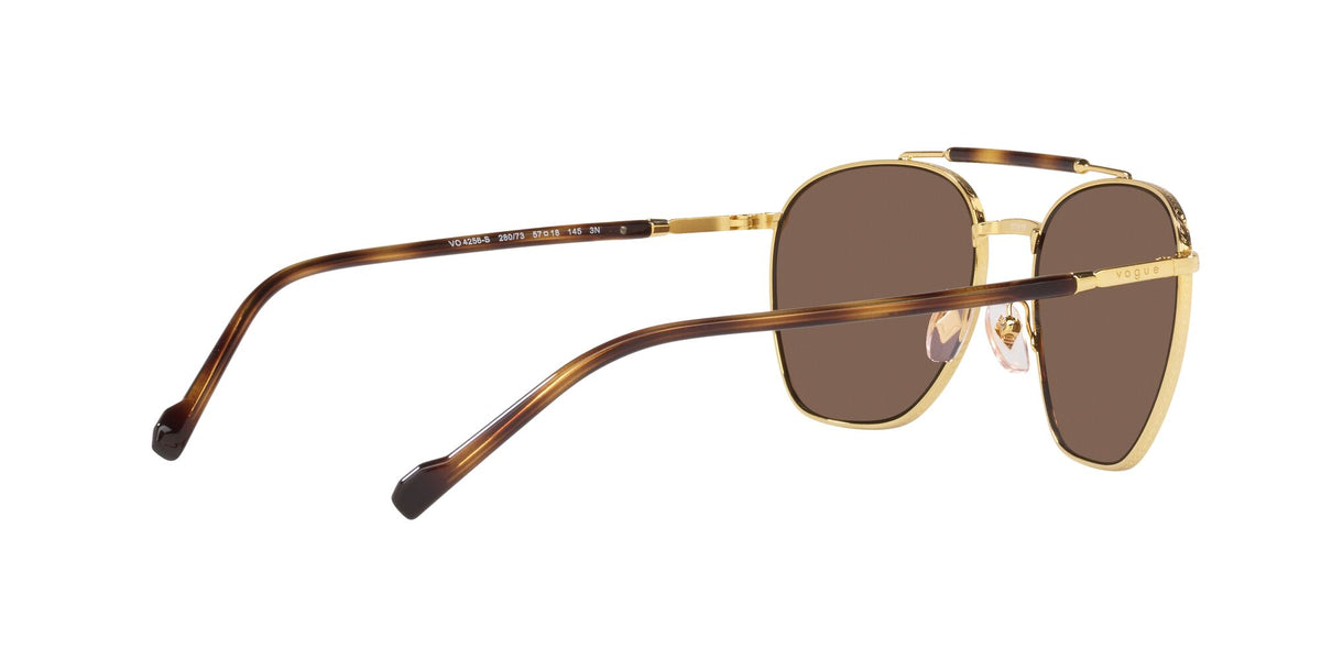 Vogue 0VO4256S 280/73 57 Gold/ Dark Brown 57 / Plastic / Plastic