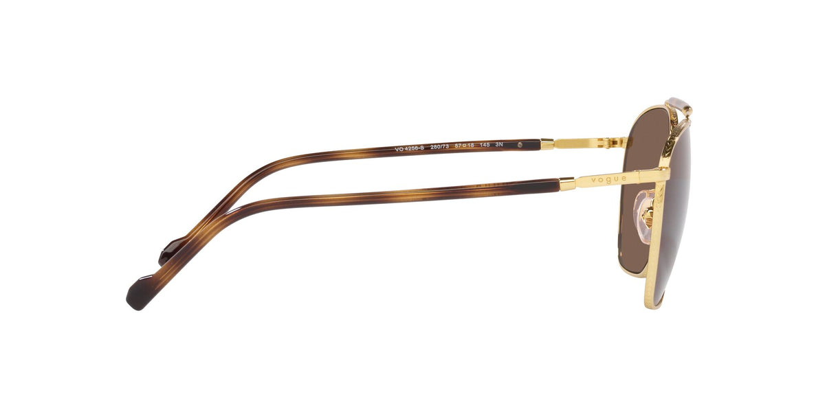 Vogue 0VO4256S 280/73 57 Gold/ Dark Brown 57 / Plastic / Plastic