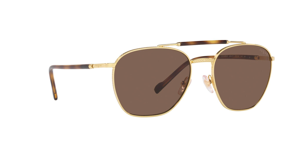 Vogue 0VO4256S 280/73 57 Gold/ Dark Brown 57 / Plastic / Plastic
