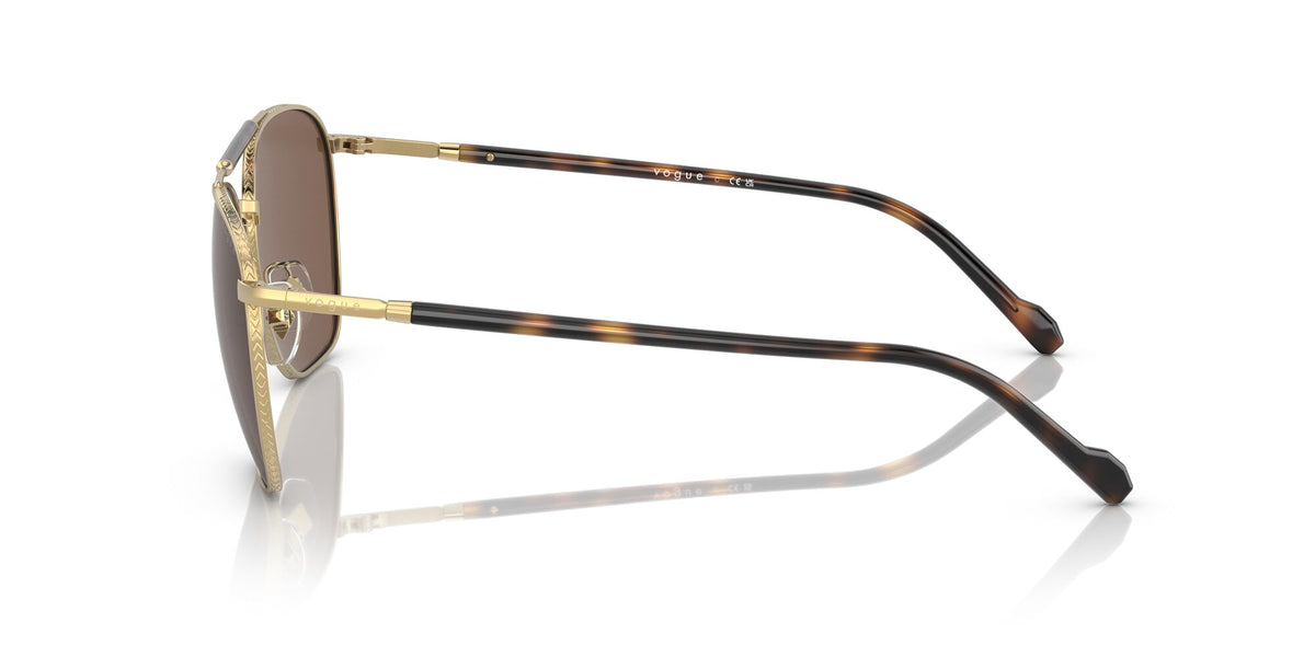 Vogue 0VO4256S 280/73 57 Gold/ Dark Brown 57 / Plastic / Plastic