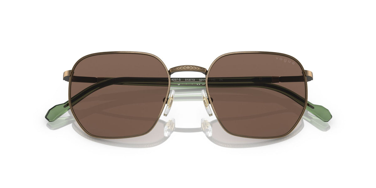Vogue 0VO4257S 513773 52 Gold Antique/ Dark Brown 52 / Plastic / Plastic