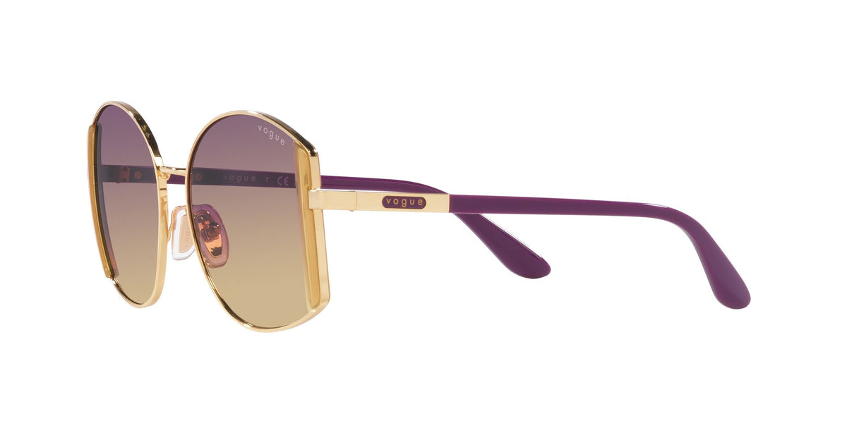 Vogue 0VO4267S 280/70 53 Gold/ Yellow Gradient Violet 53 / Polycarbonate / Metal / Metal