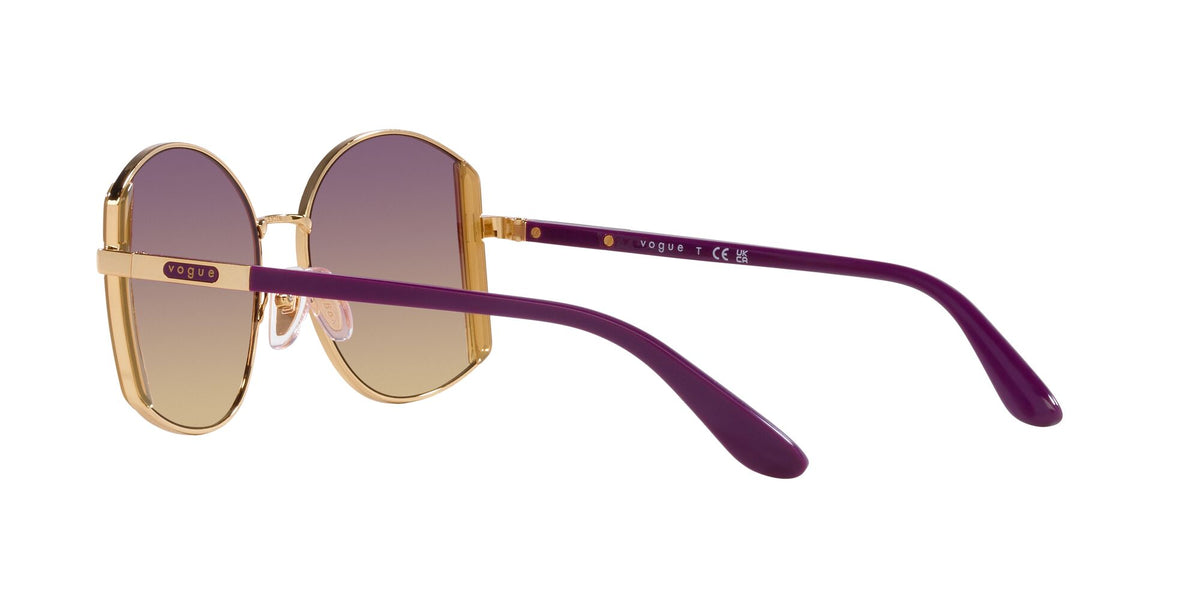 Vogue 0VO4267S 280/70 53 Gold/ Yellow Gradient Violet 53 / Polycarbonate / Metal / Metal