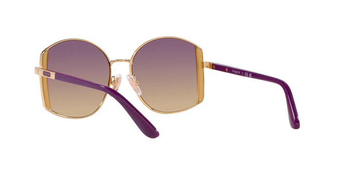 Vogue 0VO4267S 280/70 53 Gold/ Yellow Gradient Violet 53 / Polycarbonate / Metal / Metal