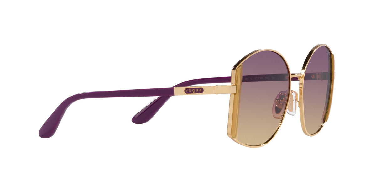 Vogue 0VO4267S 280/70 53 Gold/ Yellow Gradient Violet 53 / Polycarbonate / Metal / Metal