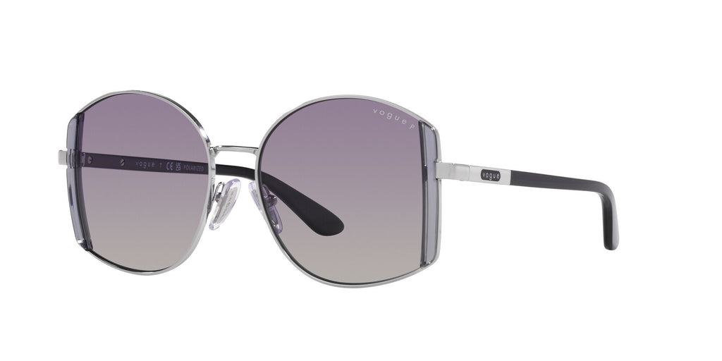 Vogue 0VO4267S 323/8J 53 Silver/ Polarised Grey Gradient Violet 53 / Cr39 / Metal / Metal