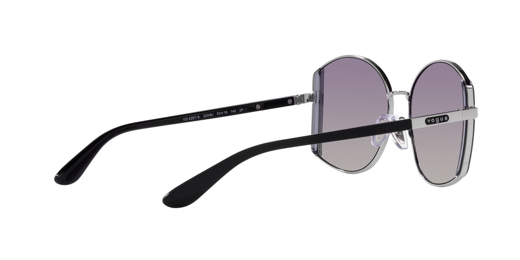 Vogue 0VO4267S 323/8J 53 Silver/ Polarised Grey Gradient Violet 53 / Cr39 / Metal / Metal