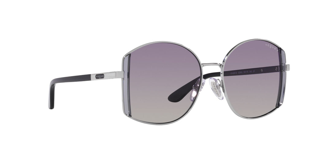 Vogue 0VO4267S 323/8J 53 Silver/ Polarised Grey Gradient Violet 53 / Cr39 / Metal / Metal