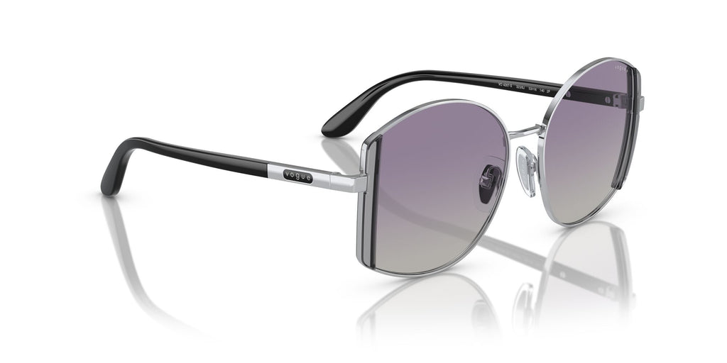 Vogue 0VO4267S 323/8J 53 Silver/ Polarised Grey Gradient Violet 53 / Cr39 / Metal / Metal