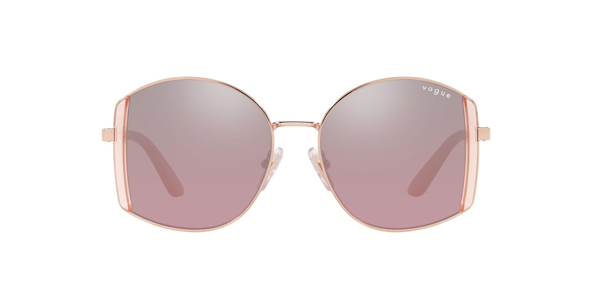 Vogue 0VO4267S 51527A 53 Rose Gold/ Violet Mirror Silver Gradient 53 / Polycarbonate / Metal / Metal