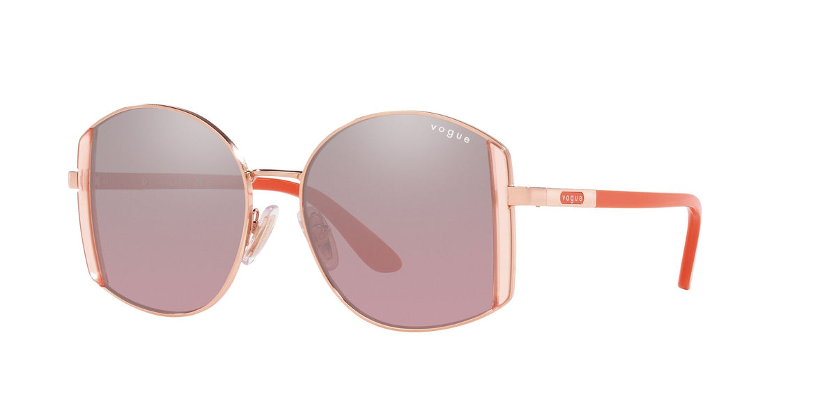 Vogue 0VO4267S 51527A 53 Rose Gold/ Violet Mirror Silver Gradient 53 / Polycarbonate / Metal / Metal