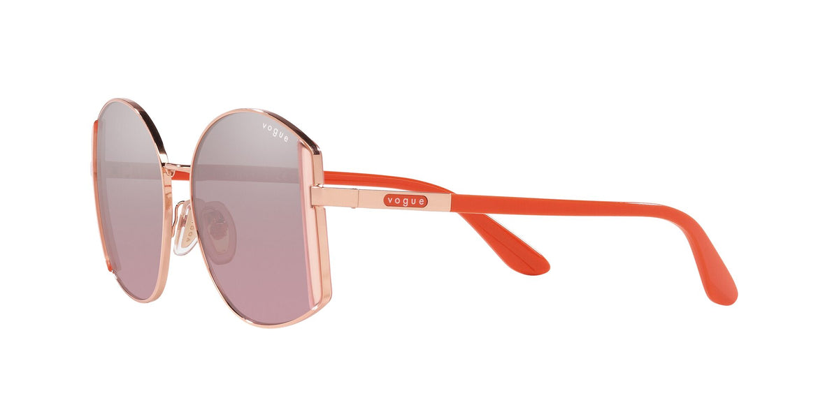 Vogue 0VO4267S 51527A 53 Rose Gold/ Violet Mirror Silver Gradient 53 / Polycarbonate / Metal / Metal