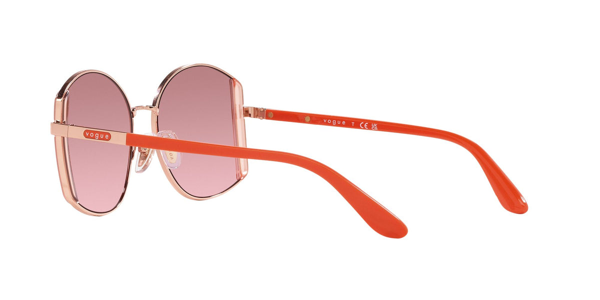 Vogue 0VO4267S 51527A 53 Rose Gold/ Violet Mirror Silver Gradient 53 / Polycarbonate / Metal / Metal
