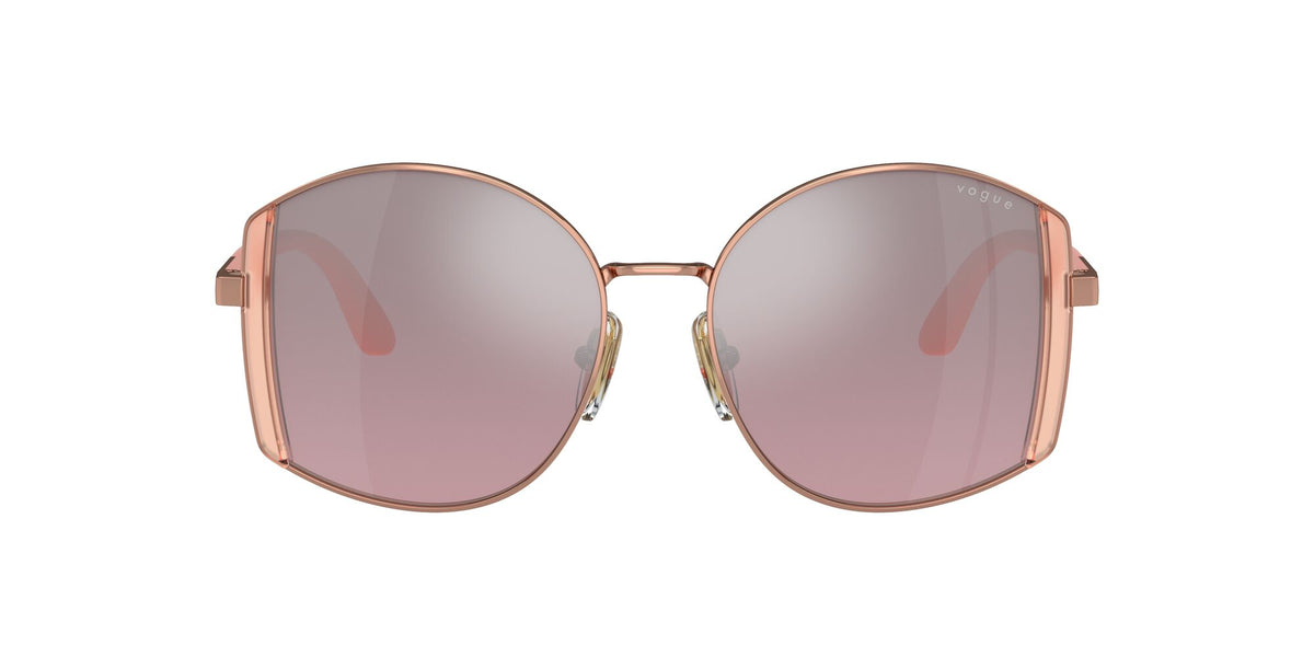 Vogue 0VO4267S 51527A 53 Rose Gold/ Violet Mirror Silver Gradient 53 / Polycarbonate / Metal / Metal