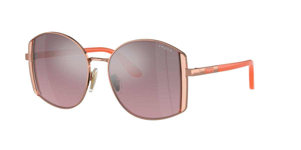 Vogue 0VO4267S 51527A 53 Rose Gold/ Violet Mirror Silver Gradient 53 / Polycarbonate / Metal / Metal
