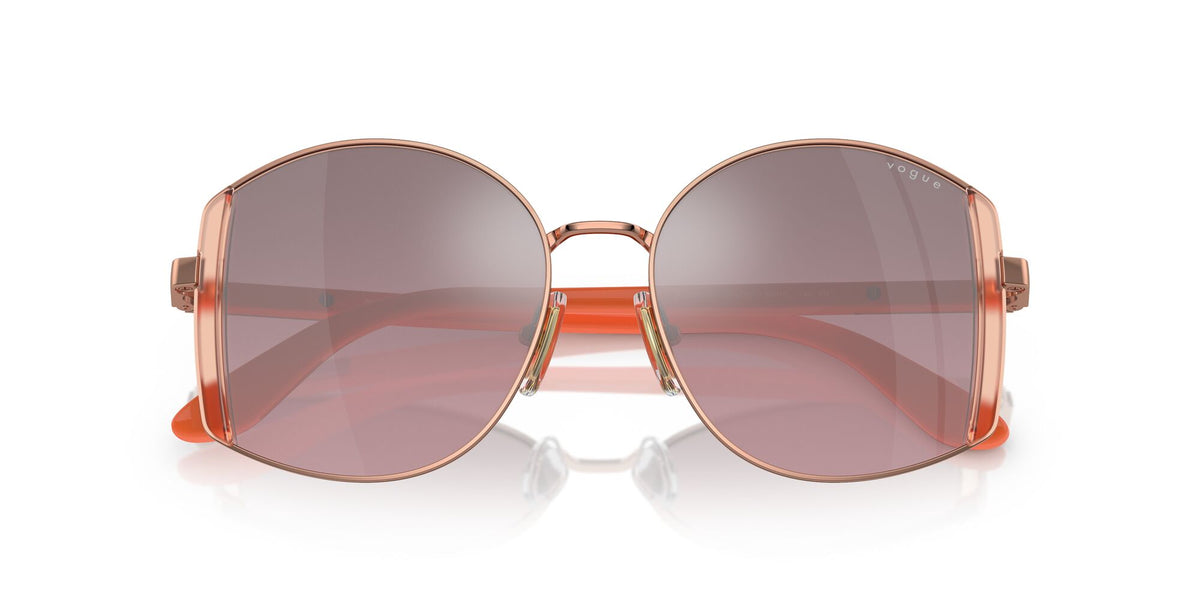 Vogue 0VO4267S 51527A 53 Rose Gold/ Violet Mirror Silver Gradient 53 / Polycarbonate / Metal / Metal