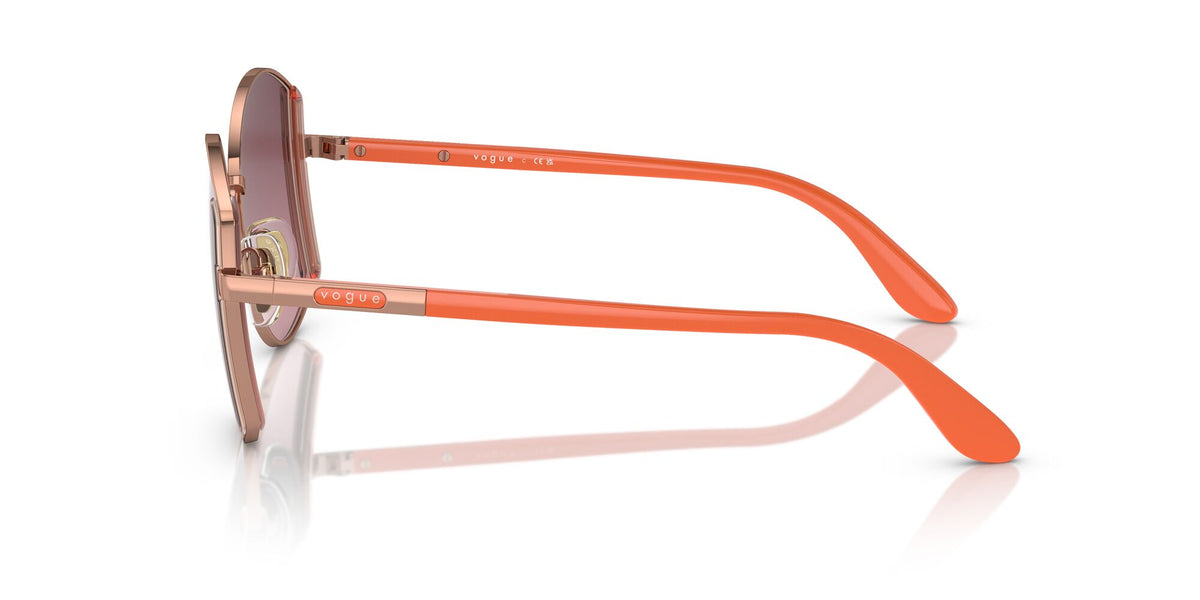 Vogue 0VO4267S 51527A 53 Rose Gold/ Violet Mirror Silver Gradient 53 / Polycarbonate / Metal / Metal